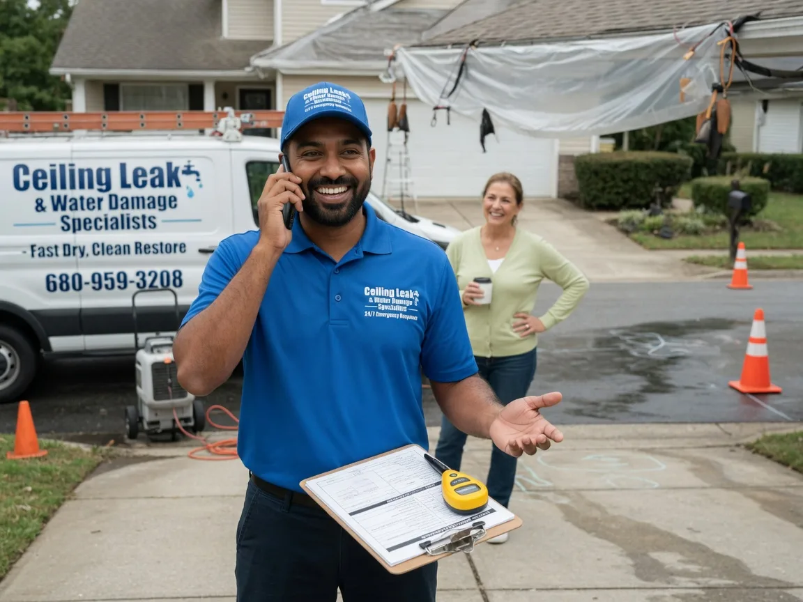 Ceiling Leak Cleanup Shady Cove, OR FAQs